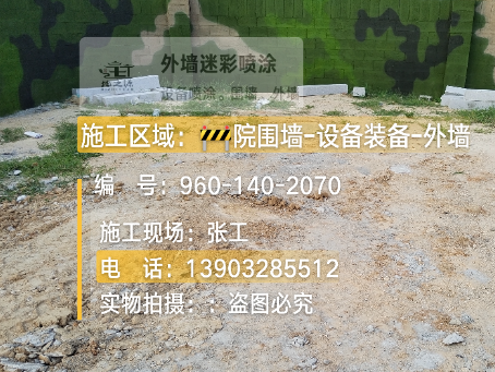 威海迷彩漆喷涂方法（通用 + 数码专项